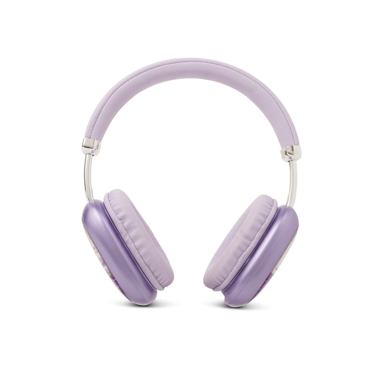 PWRD Purple Liquid Glitter Wireless Over-Ear Headphones photo 2