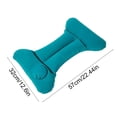 thumbnail image 4 of Yhmxh Foldable Inflatable Lumbar Support Pillow, H-Type Self Pressing Inflation Pillow for Car Seat, Ergonomic Back Support Cushion, Adjustable Backrest Pillow for Office Chair, Home Sofa, 4 of 7