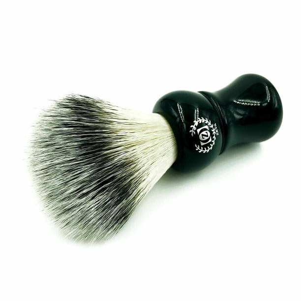 BRAND NEW ZEVA SILVER TIP BADGER HAIR SHAVING BRUSH HAND MADE FREE