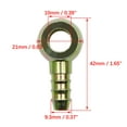 thumbnail image 4 of 8mm ID Hose Barb 10mm Banjo Fitting Fuel Brake Line Adapter Connector for Motorcycle Car, 4 of 4
