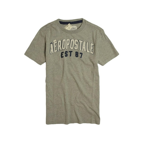 Aeropostale - Aeropostale Mens Est 87 Graphic T-Shirt - Walmart.com ...