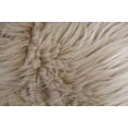 thumbnail image 2 of Nouvelle Legende® Faux Fur Sheepskin Premium Rug Single (23 in. X 40 in.) Tan, 2 of 4