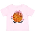 thumbnail image 3 of Inktastic Basketball Princess Tiara Girls Baby T-Shirt, 3 of 5