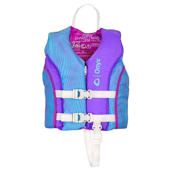 Onyx Outdoor 121000-600-001-21 Onyx Shoal Toutes Aventures Enfant Veste de Sauvetage pour Pagaie et Sports Nautiques - Violet