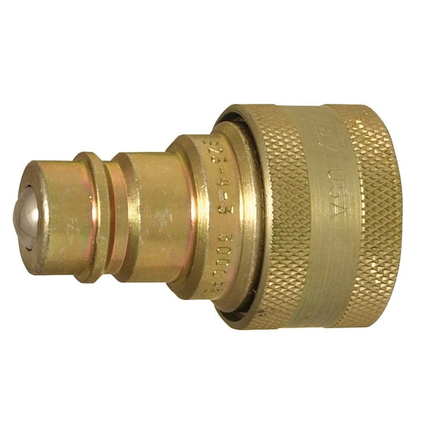 Adaptador hidráulico Apache 39041610 de punta cónica a ISO hembra