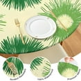 thumbnail image 4 of Green Tie Dye Round Fitted Tablecloth with Elastic Edge,Dining Table Cover Waterproof,Outdoor Round Tablecloth for Camping,Dining,Indoor and Outdoor, 4 of 7