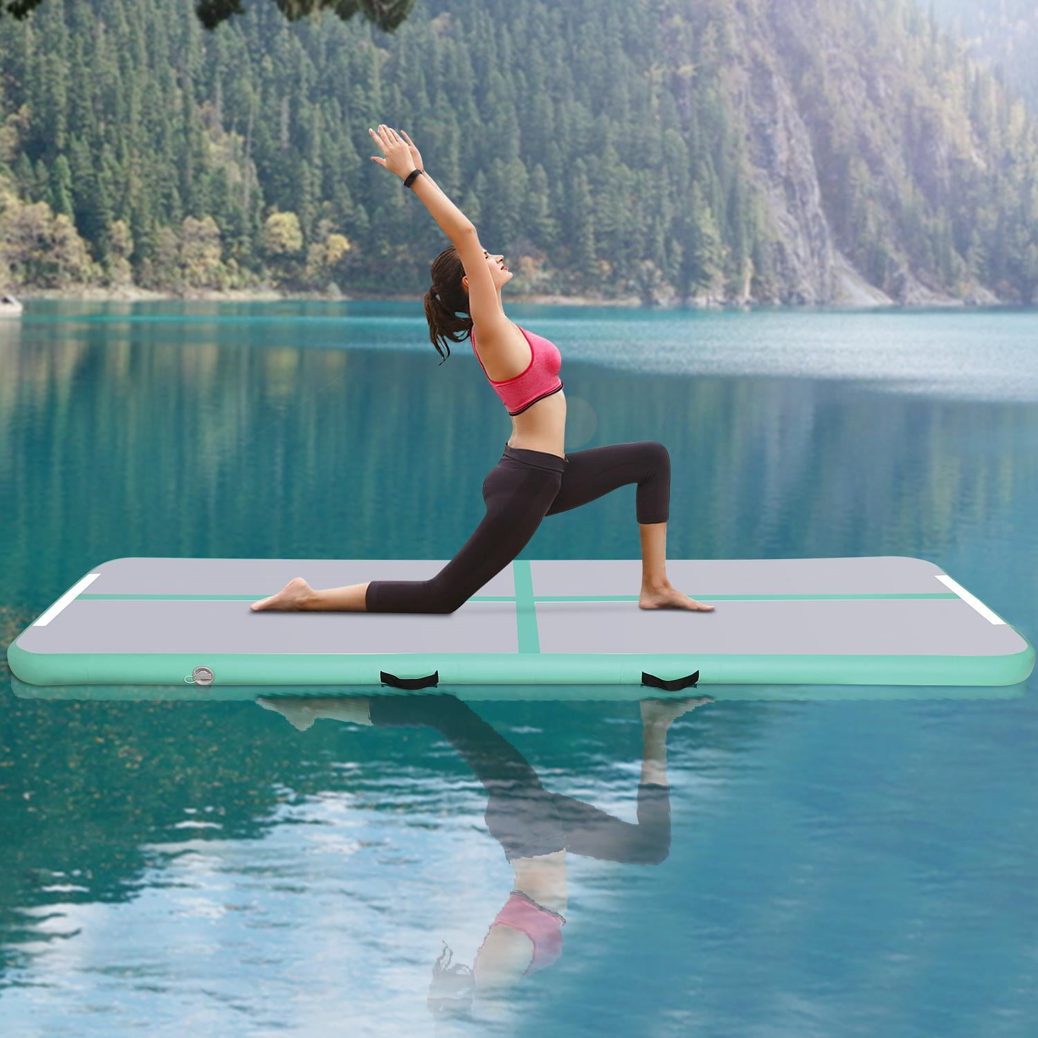 Air Track Tumbling Mat for Gymnastics Inflatable Gymnastic Yoga Pad Air