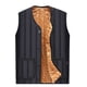 thumbnail image 1 of Chaleco para hombre de talla grande, de algodón, cálido y de terciopelo para invierno, 1 of 4