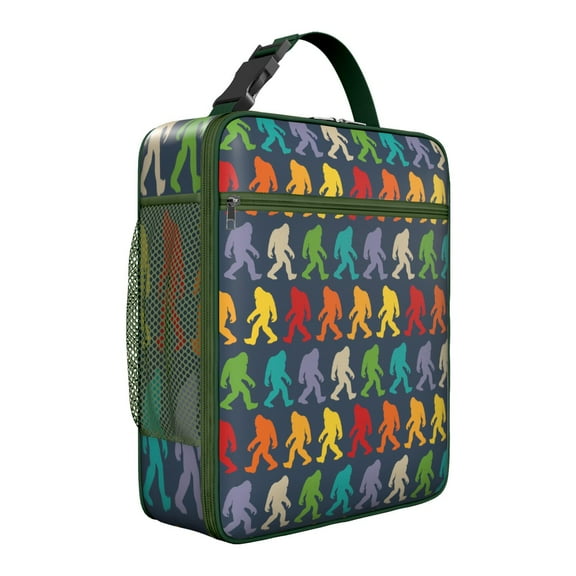 Premium Insulated Bigfoot Lunch Box for Men & - Reusable Lunch Bag with,Hour Temperature Retention, Compact & Lightweight Design for Office, Work, Picnic, Travel - Durable Lunch Tote for Adults.