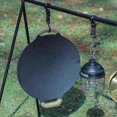 thumbnail image 3 of 35cm Thick Cast Iron Frying Pan Flat Pancake Griddle Non-Stick Bbq Grill Induction Cooker Open Flam, 3 of 5