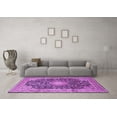 thumbnail image 3 of Ahgly Company Indoor Rectangle Persian Purple Traditional Area Rugs, 8' x 12', 3 of 4