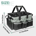 thumbnail image 3 of Cleaning Caddy Bag with Handle Cleaning Organizer Housekeeper Handbag, 3 of 5