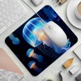 thumbnail image 2 of FeBohao Funny Mouse Pad Mat for Wireless Jiaji Cloth HD Printing Durable Cute Design Pattern Rectangle Pretty Home Use Accessory Adults Cushion Cool Fashion Haves Kids Organizers Jellyfish, 2 of 6