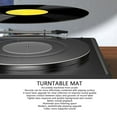 thumbnail image 4 of Turntable  Slip Mat, Dustproof Quieter Background 12in Clear Output Acrylic Turntable Slipmat  for Upgrade, 4 of 7