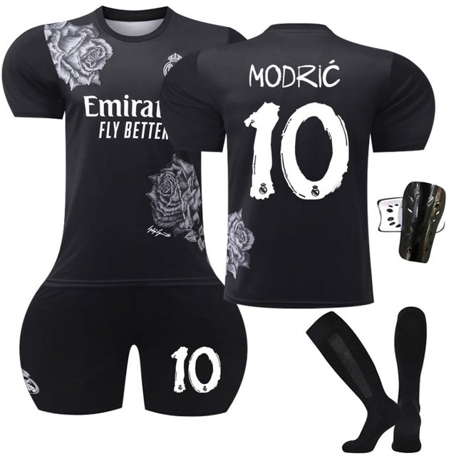 Maillot de Football pour Enfants Garçons Filles RODRYGO 11# VINI JR.7# MODRIC 10#