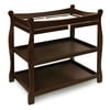 Badger Basket Sleigh Style Baby Changing Table - Espresso