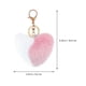 thumbnail image 4 of 2 llaveros con forma de corazón, creativos y frescos, para bolso, decoración de coche, color aleatorio, 4 of 5