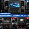 thumbnail image 2 of Awesafe Wireless Carplay Car Stereo for Dodge Ram 2013-2019 1500 2500 3500，Android 12 Head Unit Car Radio 2GB + 32GB With Android Auto Dsp BT GPS FM WiFi Automatic Ac, 2 of 6