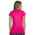 thumbnail image 3 of Gildan T-Shirt Softstyle pour Femmes, P, Gris Sport, 3 of 3