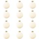 thumbnail image 1 of 12 bolas de terciopelo para adornos navideños de 3,15 pulgadas, adornos vintage para árboles de Navidad, bolas de plástico flocadas irrompibles, adornos colgantes para árbol de Navidad para bodas, fie, 1 of 5