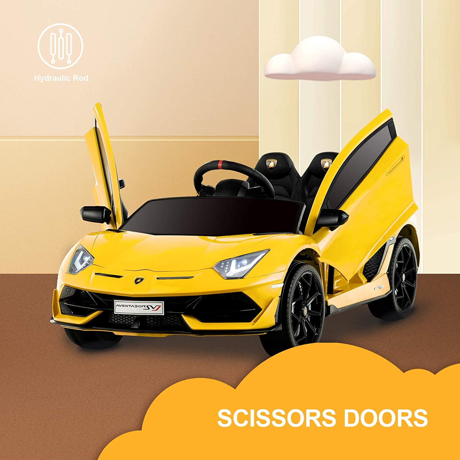 Lamborghini aventador electric deals