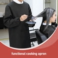 thumbnail image 3 of FUTUREORYY Delantal Smock Impermeable Para Cocina Unisex Con Protección Y Tejido Resistente Gris Claro, 3 of 8