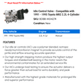 thumbnail image 2 of Idle Control Valve - Compatible with 1991 - 1995 Toyota MR2 2.2L 4-Cylinder 1992 1993 1994, 2 of 2
