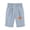 Blue, variant on Guluxicc Cotton Linen Shorts for Women Casual Elastic Waist Drawstring Graphic Print Shorts with Pockets, XL