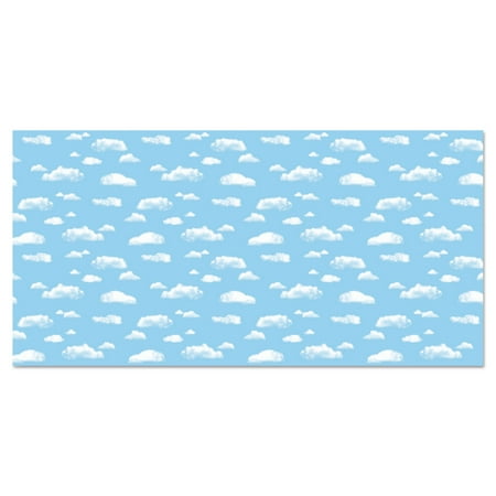 Pacon Fadeless Designs Bulletin Board Paper, Clouds, 48" x 50 ft.