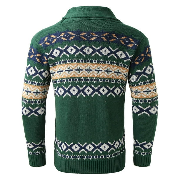 Sueter con botones para hombre shop
