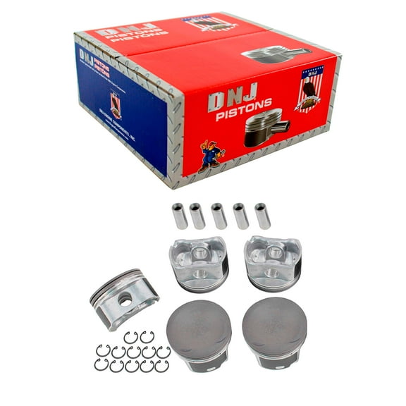 DNJ P813 Std. Complete Piston Set Fits Cars & Trucks 05-14 Volkswagen Beetle Golf 2.5L DOHC 20v
