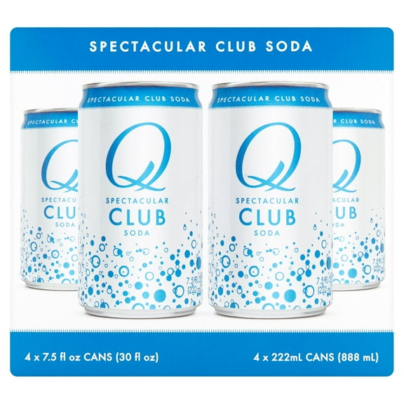 Q Tonic Club Soda 4Pk,30 Fo (Pack Of 6)