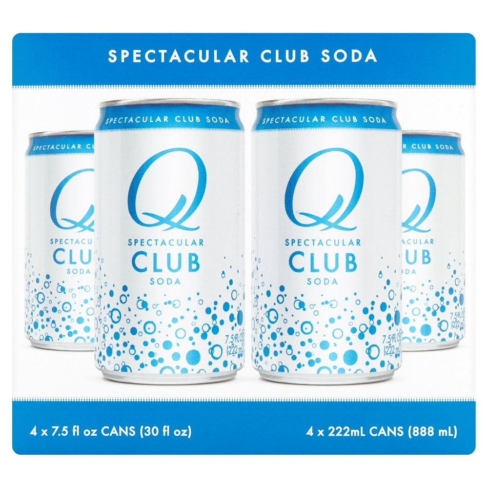 Q Tonic Club Soda 4Pk,30 Fo (Pack Of 6)