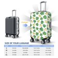 thumbnail image 4 of Kdxio Frogs And Tropical Leaves Pattern Luggage Cover for Travel,Elastic and Durable,Fits 18-32 Inch,Anti-Scratch Suitcase Protector-No luggage included, 4 of 5