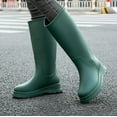 thumbnail image 6 of AUXDIQ Wellington Boots Women Mid-calf Wellies Waterproof Rain Boots Outdoor Garden Shoes, 6 of 6