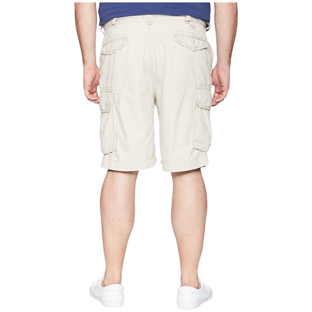 Polo Ralph Lauren Big & Tall Big & Tall Vintage Chino Gellar Fatigue Shorts  Classic Stone 