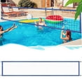 thumbnail image 6 of HUISZJ 15ftx3ft Volleyball Net, Folding Training Net Pool with Carrying Bag, Water Volleyball Net for Outdoor Swimming, 6 of 10