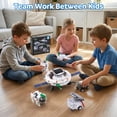 thumbnail image 5 of STEM Solar Robot Kit for Kids, 6-in-1 Space Toys with Solar Panel, Educational Science Learning Building Robot Toys Gift for Kids Boys & Girls Age 6+, 5 of 7