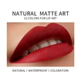 thumbnail image 5 of HSMQHJWE Water Lip Stain Lasting Lipstick Lipstick Makeup 12ColorsMatte Lipstick Lipstick Long Proof Crayon Smooth Water Crayons Moisturizing Velvet Dime Liquid Lipstick, 5 of 8