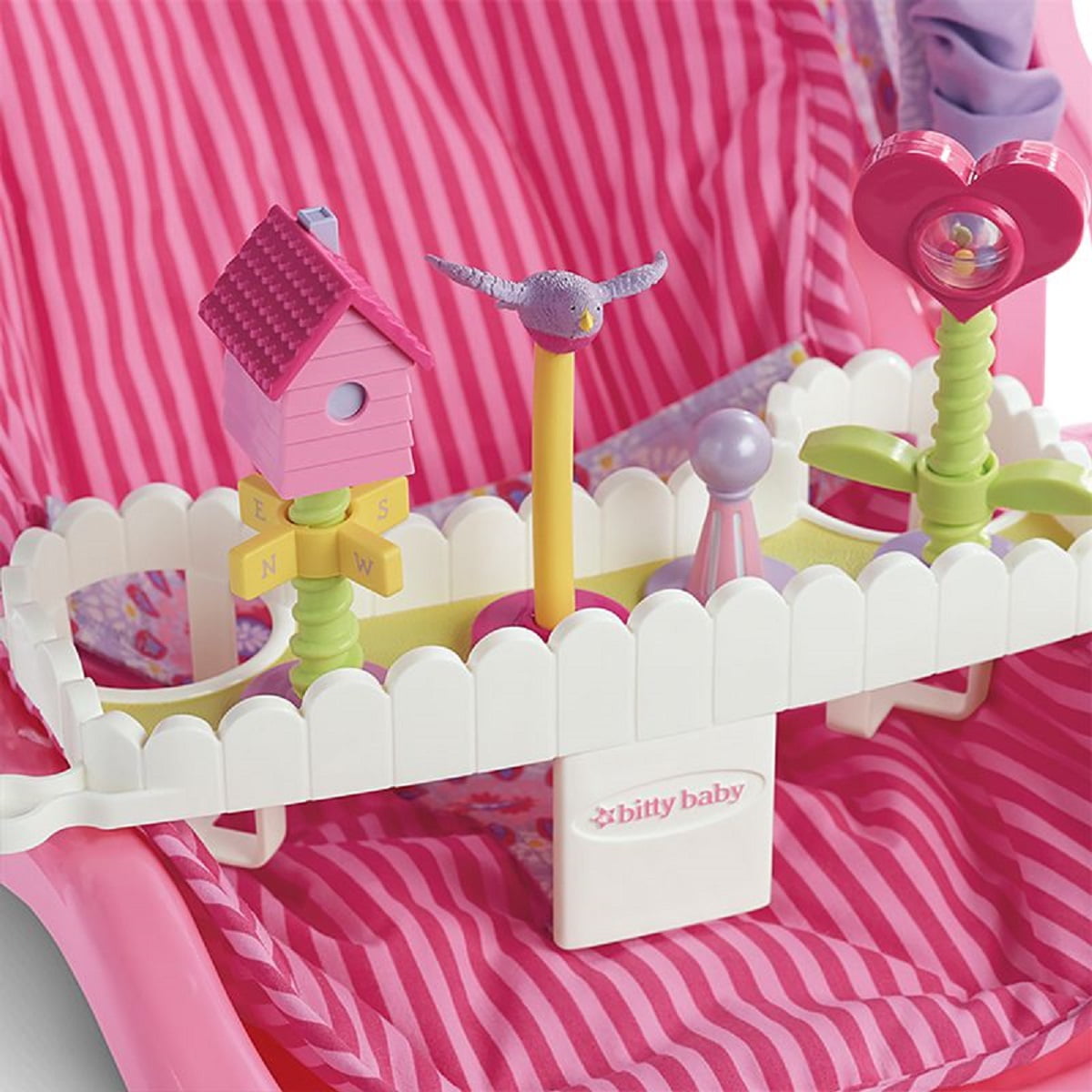 American Girl Bitty Baby Toy Garden for 15 Inch Dolls (Bitty Stroller or Travel Seat Accessory)