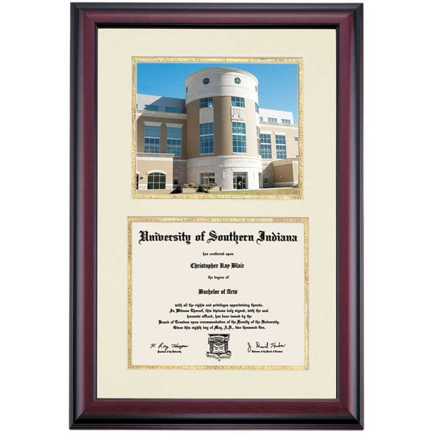 OCM Diploma Frame University of Southern Indiana Screaming Eagle