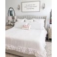 Ella Shabby Chic Ruffle Lace Comforter Set, Multiple Colors