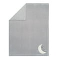 thumbnail image 2 of Lambs & Ivy Goodnight Moon Gray Appliqued and Embroidered Fleece Baby Blanket, 2 of 8
