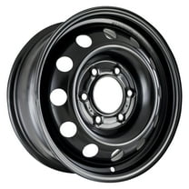 New Aftermarket Painted Black Steel Wheel 16 x 6.5 529104D060 12 Hole Style fits 2007-2010 Hyundai Entourage