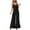 Black, variant on Lenpel Jumpsuits for Women Dressy Casual Sleeveless Spaghetti Strap V Neck Pleated Wide Leg Rompers Trendy Loose Overalls