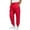 Red, variant on ZZHZGZ Sweatpants for Men Men's Sweatpants Open Bottom Athletic Casual Pants Jogger Running Workout Gym Pants with Pockets Xl
