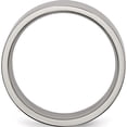 thumbnail image 2 of Titanium Grooved 6mm Polished Band (Size 7.5) Made In China tb168-7.5, 2 of 5