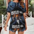 thumbnail image 2 of Dead by Daylight Women Pajamas Set Loungewear Sleepwear 2 Piece PJ Sets, 2 of 8
