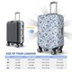 thumbnail image 4 of Fotbe Rabbit And Butterfly Funda Protectora para Equipaje, Antirrayones y Resistente a la Suciedad, Compatible con Maletas de 18 a 32 Pulgadas-Medium, 4 of 7