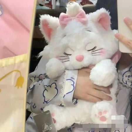 28 cm cartoon Marie Cat Plush Toys Stitch cute Soft Stuffed Dolls Animal Pillow For Kids Gift 30 CM